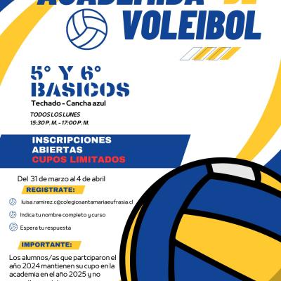 Academia De Voleibol 5y 6