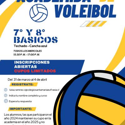Academia De Voleibol 7 Y 8